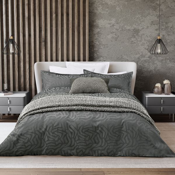 Makia Bedding - Charcoal